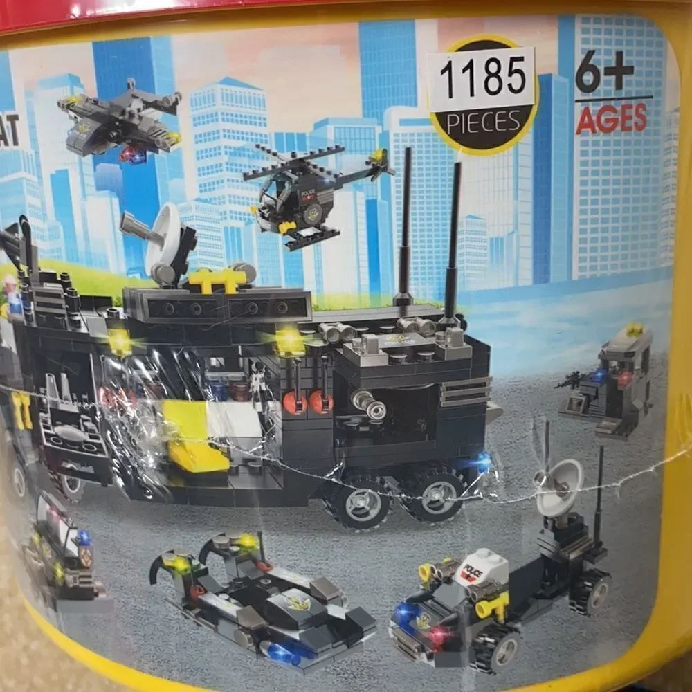 City Swat Building Blocks 1185 Pieces NEW